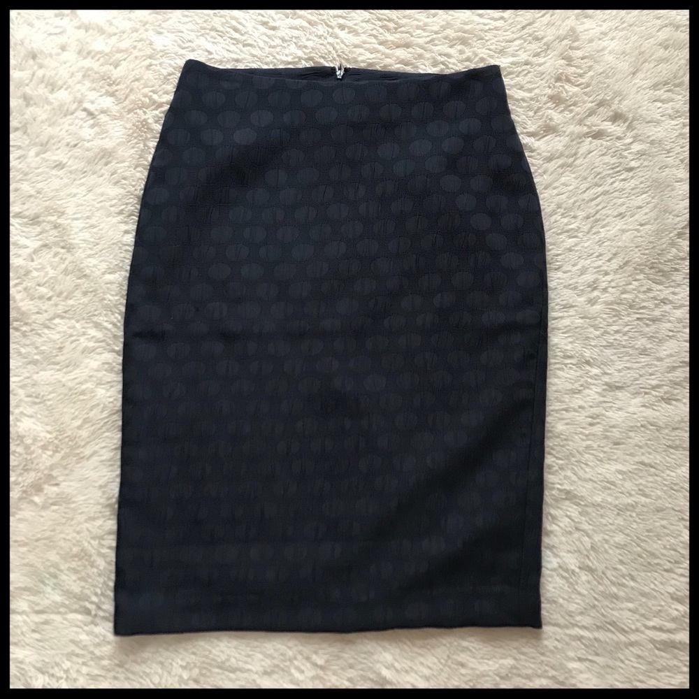Banana Republic Dotted Pencil Skirt